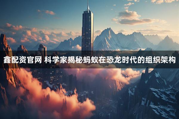鑫配资官网 科学家揭秘蚂蚁在恐龙时代的组织架构